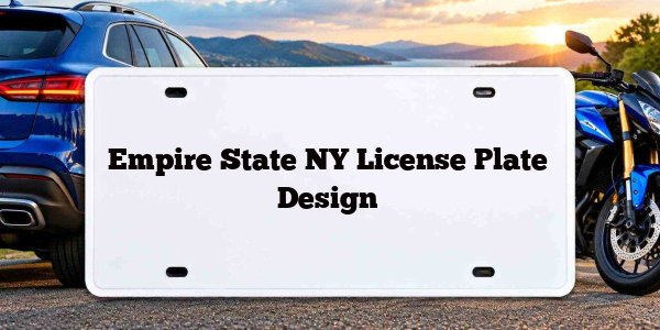 Empire State NY License Plate Design