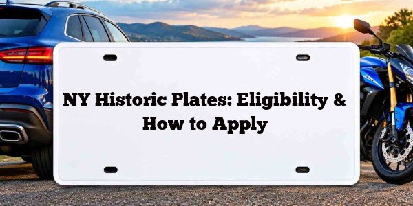 NY Historic Plates: Eligibility & How to Apply