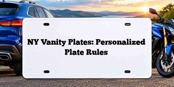 NY Vanity Plates: Personalized Plate Rules