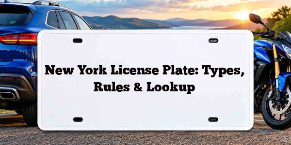 New York License Plate: Types, Rules & Lookup