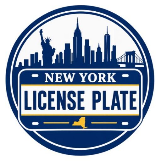 New York License Plate